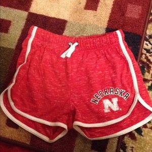 Soft shorts. Red